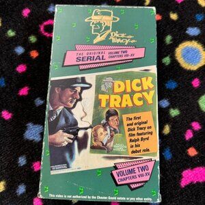 DICK TRACEY - THE ORIGINAL SERIAL VHS